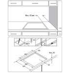 Электрическая варочная поверхность Samsung NZ64T3516QK/WT (стеклокерамика)