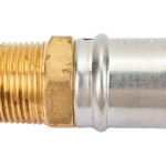 Тройник пресс-фитинг Giacomini RM153 16x1/2"x16 (ВР)