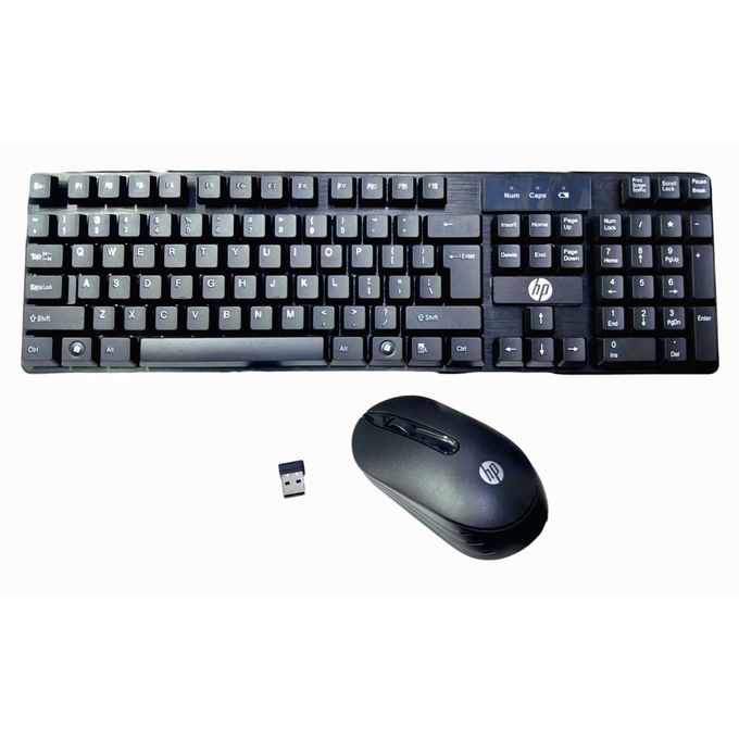 Беспроводной комплект клавиатура и мышь HP CS700 Black