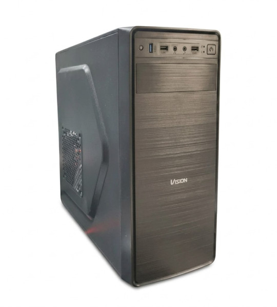 Компьютерный корпус Vision V1 Black (Midi-Tower)