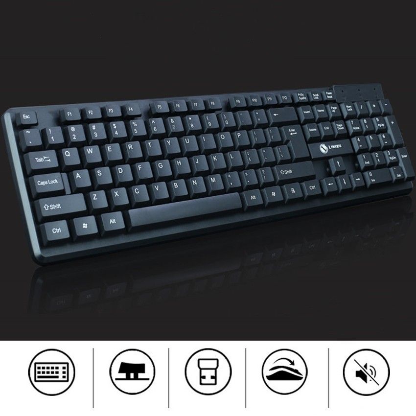 Проводная офисная клавиатура Limeide K13 Black