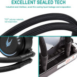 Система жидкостного охлаждения процессора Golden Field Silver Fox2 240G (RGB)