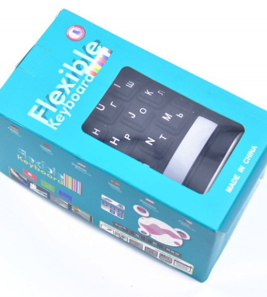 Гибкая силиконовая клавиатура USB