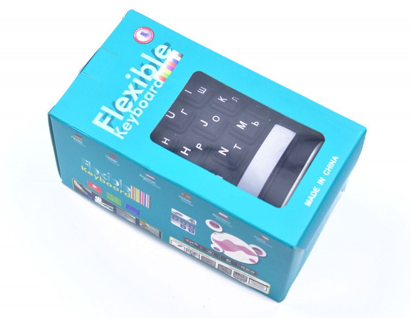 Гибкая силиконовая клавиатура USB