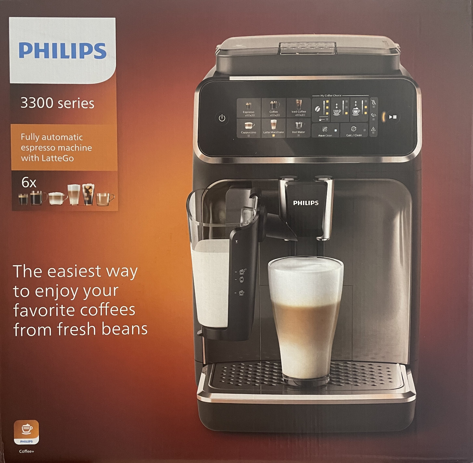 Кофемашина PHILIPS EP 3347
