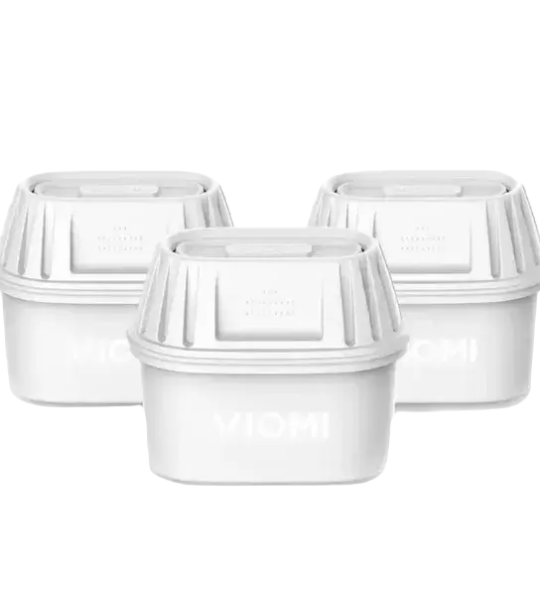 Картридж для фильтра Xiaomi Viomi Filter Kettle L1 V1‑FX4H (3 шт.) — сменный фильтр 7‑ступеней, белый