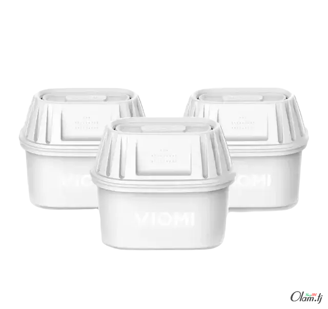 Картридж для фильтра Xiaomi Viomi Filter Kettle L1 V1‑FX4H (3 шт.) — сменный фильтр 7‑ступеней, белый