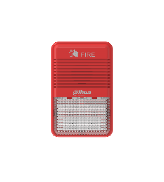 Адресный строб-звуковой оповещатель ОПС Dahua DHI-HY-1500-CTXF