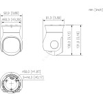 Камера поворотная Dahua PT DH-HAC-PT1500AP-IL-A-0280B