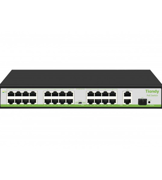 PoE-коммутатор Tiandy TC-P3S027 Spec:H/2421/AT/260