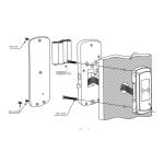 Электромеханический замок IronLogic Z-495 EHT со встроенным считывателем