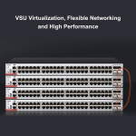 Коммутатор Ruijie RG-S5310-48GT4XS-P-E | 48 PoE+ портов, 4 10G uplink, L3, управление, VSU, до 1480Вт питания