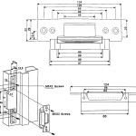 Электромеханический Замок Dahua ASF702