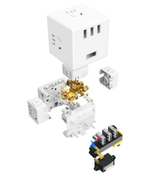 Розетка-кубик Xiaomi Mijia Rubiks Cube Wireless Edition (MJZHQ3-01QM)