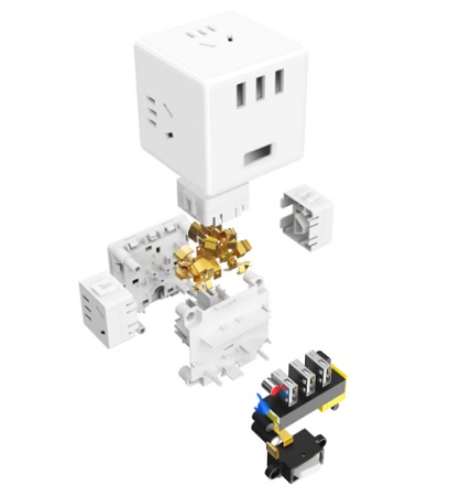 Розетка-кубик Xiaomi Mijia Rubiks Cube Wireless Edition (MJZHQ3-01QM)