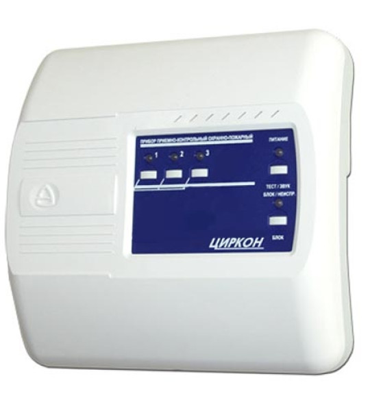 Прибор приемно-контрольный охранно-пожарный Циркон-3