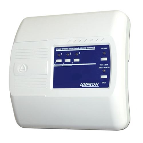 Прибор приемно-контрольный охранно-пожарный Циркон-3