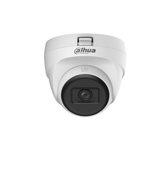 Dahua DH‑HAC‑T1A21P‑U‑0280B Cooper – купольная 2 Мп HDCVI‑камера, 2.8 мм, ИК‑25 м, IP67, переключаемый BNC