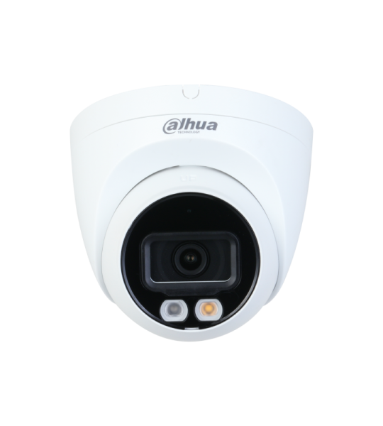 Dahua DH‑IPC‑HDW2249TP‑S‑IL‑0280B —  IP‑камера 2 Мп Full‑Color / PoE / микрофон / ИК + LED подсветка / ИИ аналитика