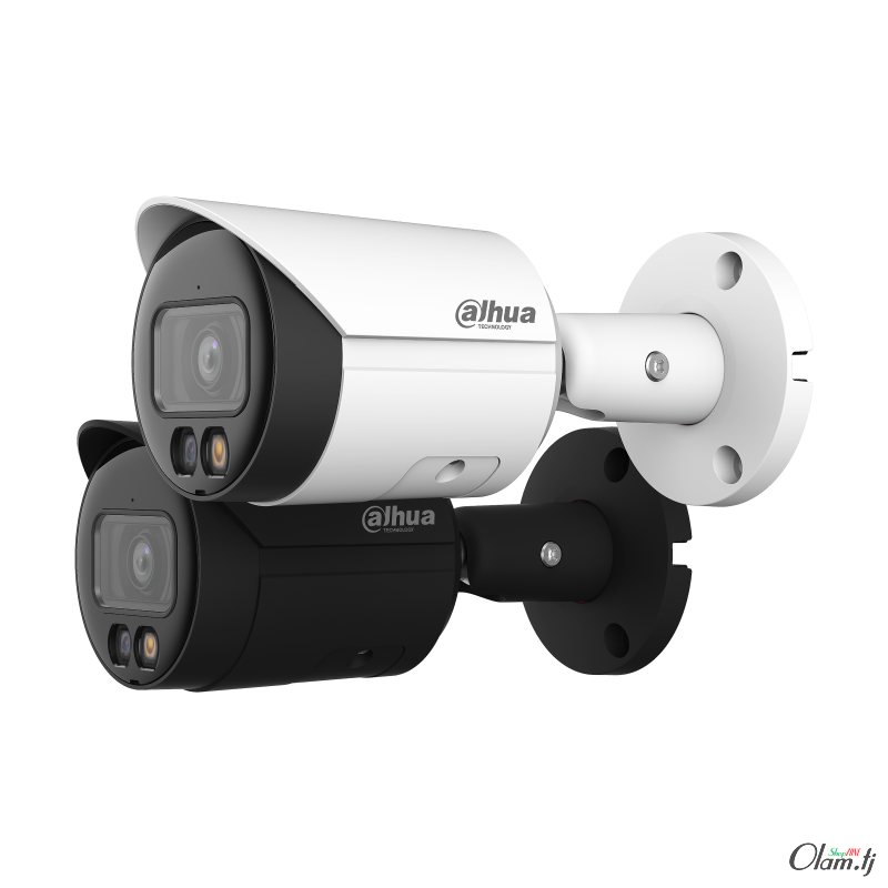 Dahua DH‑IPC‑HFW2249SP‑S‑IL‑0280B 2 Мп уличная IP‑камера Full‑Color с ИИ, PoE, LED/ИК 30 м, защита IP67
