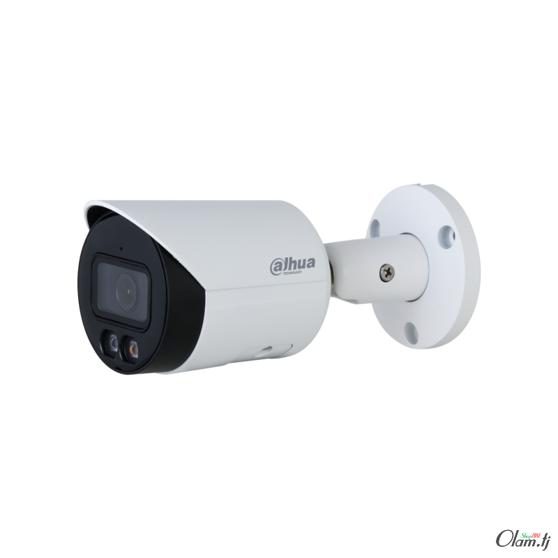 Dahua DH‑IPC‑HFW2249SP‑S‑IL‑0280B 2 Мп уличная IP‑камера Full‑Color с ИИ, PoE, LED/ИК 30 м, защита IP67