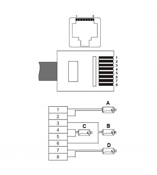 Передатчик видеосигнала Dahua DH-PFM809 16 Channel Passive HDCVI Balun