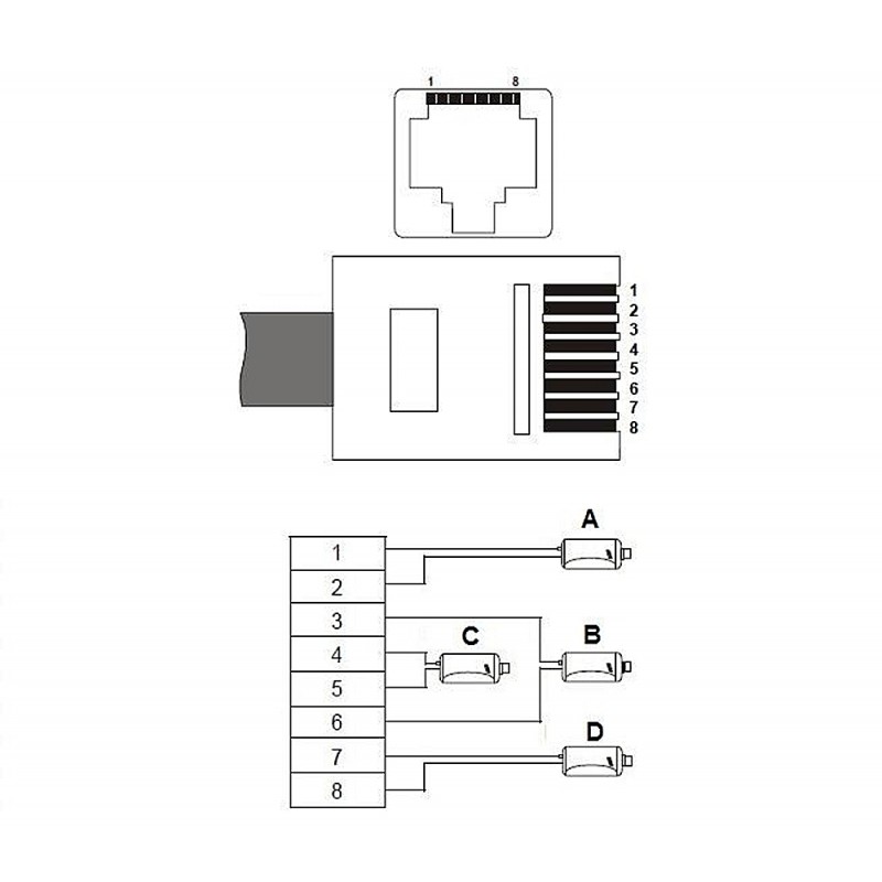 Передатчик видеосигнала Dahua DH-PFM809 16 Channel Passive HDCVI Balun