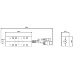 POC-приемопередатчик Dahua DH-PFM810