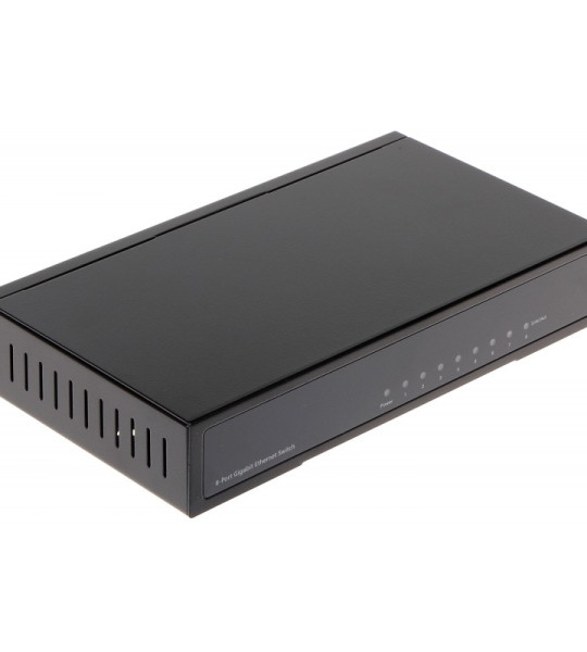 POE коммутатор Dahua DH-PFS3008-8GT-60 (410/100/1000Mbps PoE ports, 410/100/1000Mbps ports)