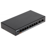 POE коммутатор Dahua DH-PFS3010-8ET-96 (810/100Mbps PoE ports, 210/100/1000Mbps ports)