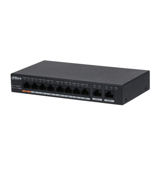 POE коммутатор Dahua PFS3010-8GT-96-V2