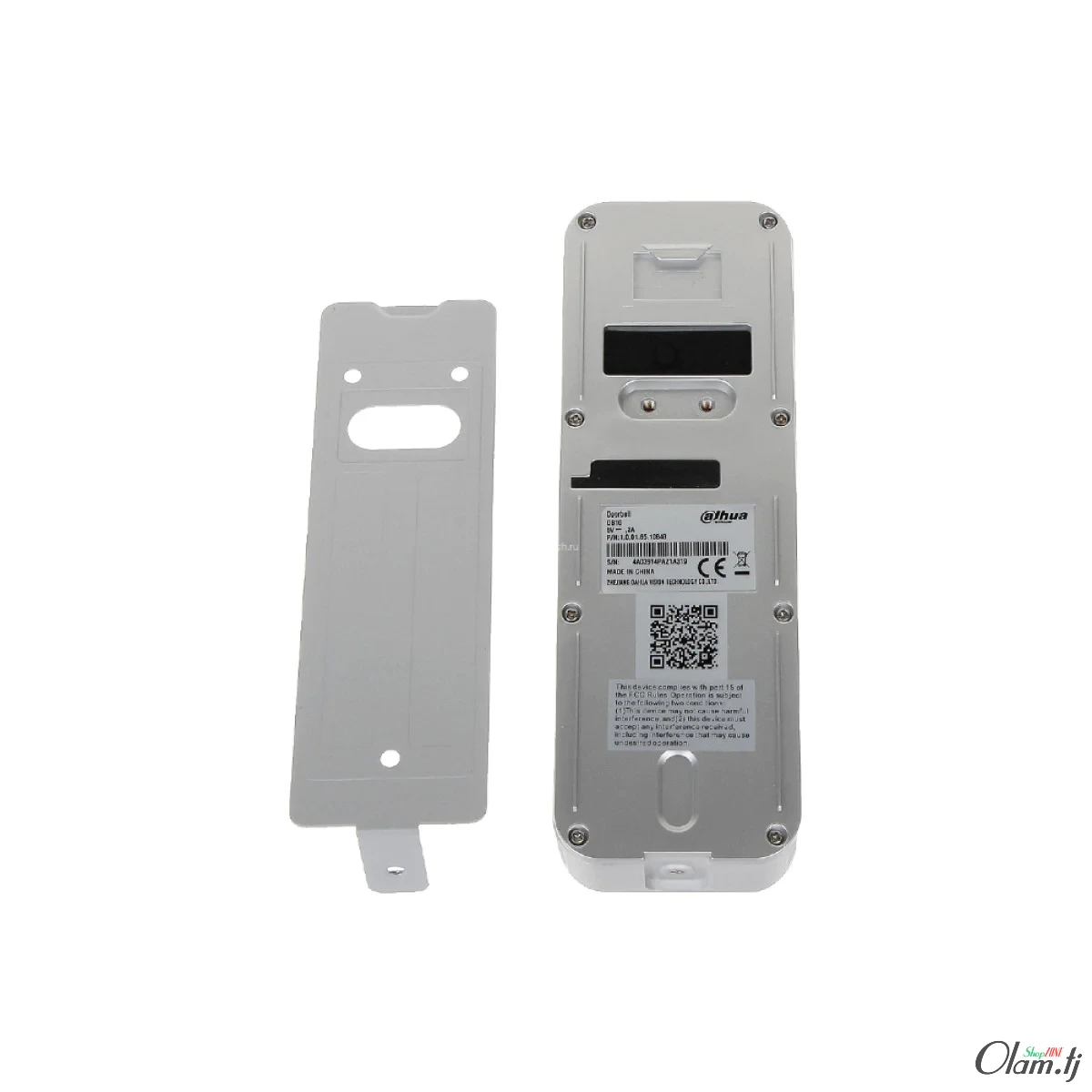 Dahua DHI-DB10 WiFi дверной звонок автономный (1080p, 140° обзор, 5‑зонный PIR, облако, Micro‑SD)