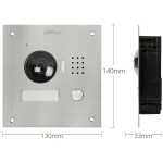 IP вызывная панель Dahua VTO2000A, 2‑канальная, PoE