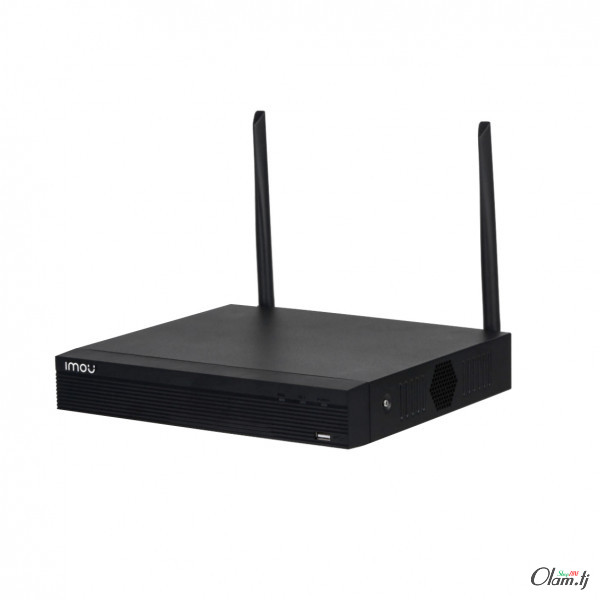 Сетевой Wi‑Fi видеорегистратор Imou NVR1104HS‑W‑S2‑CE, 4 канала, декодирование до 6 Mp, H.265+, двухстороннее аудио