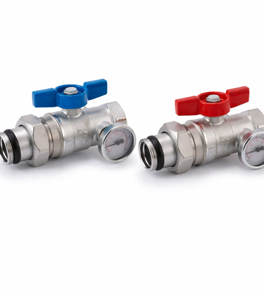 Комплект кранов для коллекторов Giacomini R259DST