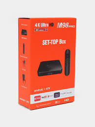ТВ-приставка M98 PRO 4K Ultra HD