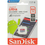 Карта памяти SanDisk microSDXC A1 UHS-I 32GB/64GB/128GB