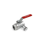 Кран запорный специальный с дренажным клапаном Giacomini R250DS