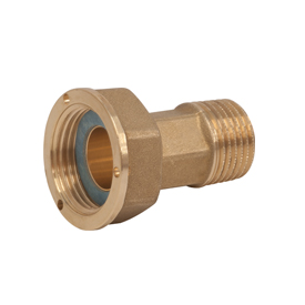 Отвод с накидной гайкой для счетчиков Giacomini R37