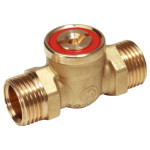 Кран шаровой выпускной Giacomini R610 нар./нар. резьба