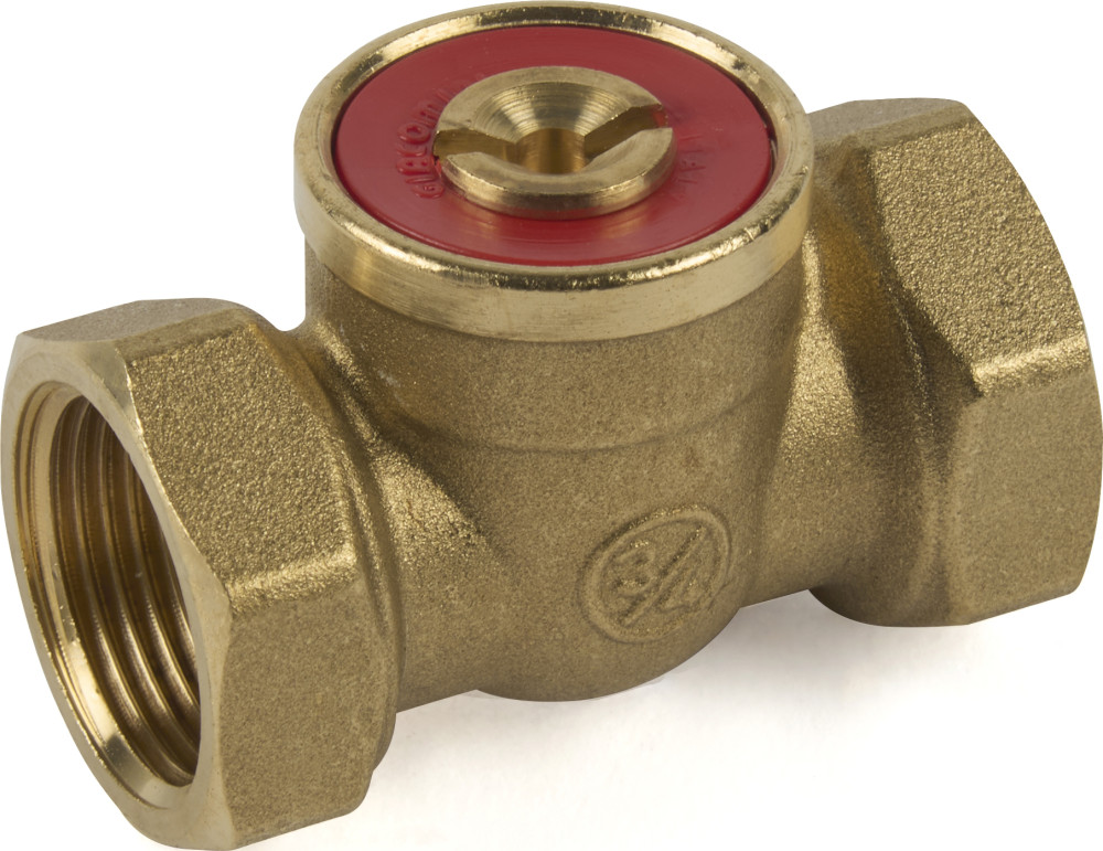 Кран шаровой выпускной Giacomini R611 вн./вн. резьба