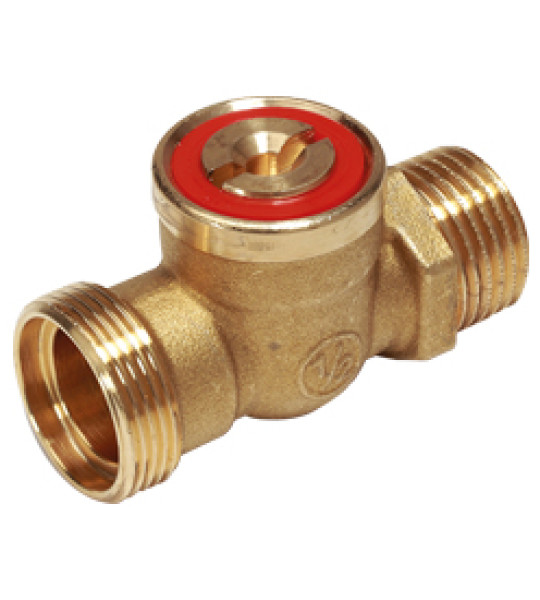 Кран шаровой выпускной Giacomini R612 нар. резьба под адаптер