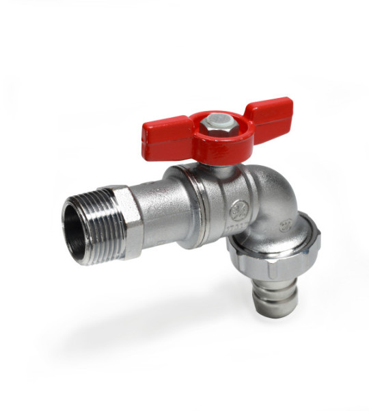 Кран шаровой садовый Giacomini R620 с ручкой-бабочкой