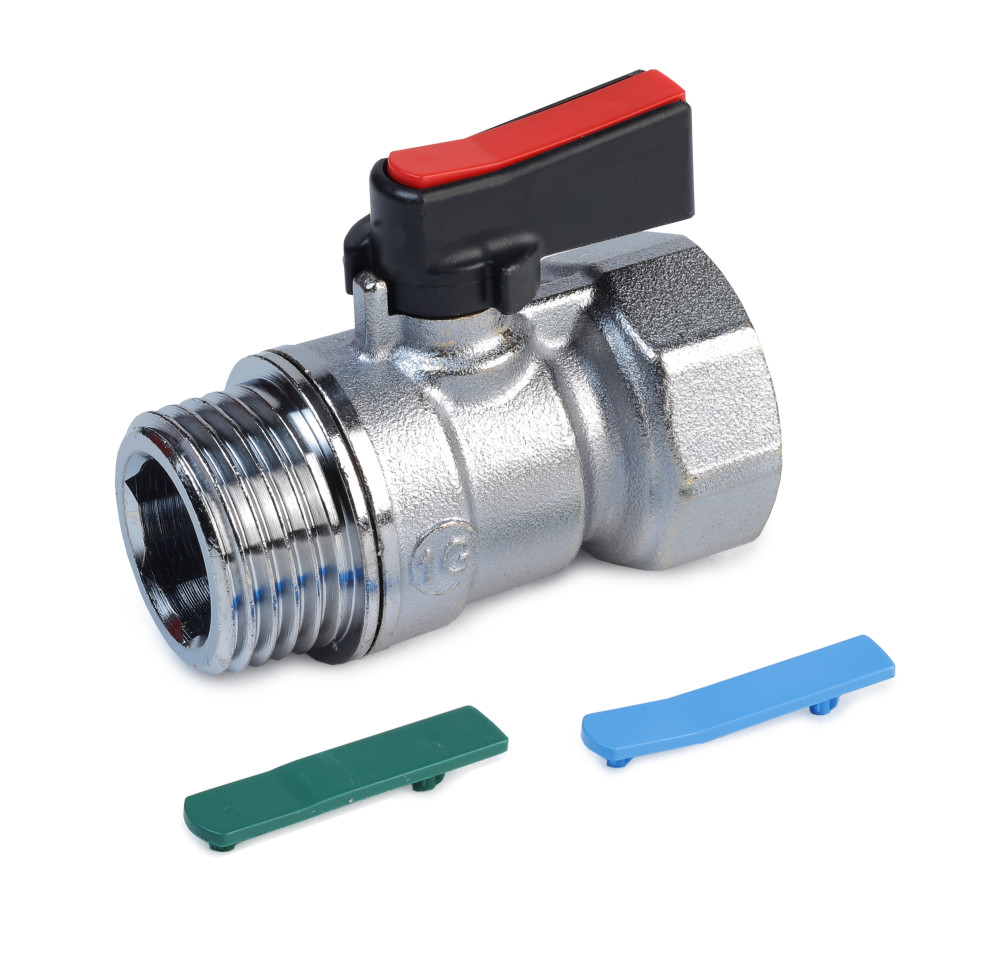 Кран шаровой мини Giacomini R694 вн./нар. резьба