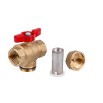 Кран запорный со встроенным фильтром Giacomini R701F