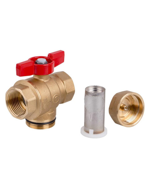 Кран запорный со встроенным фильтром Giacomini R701F
