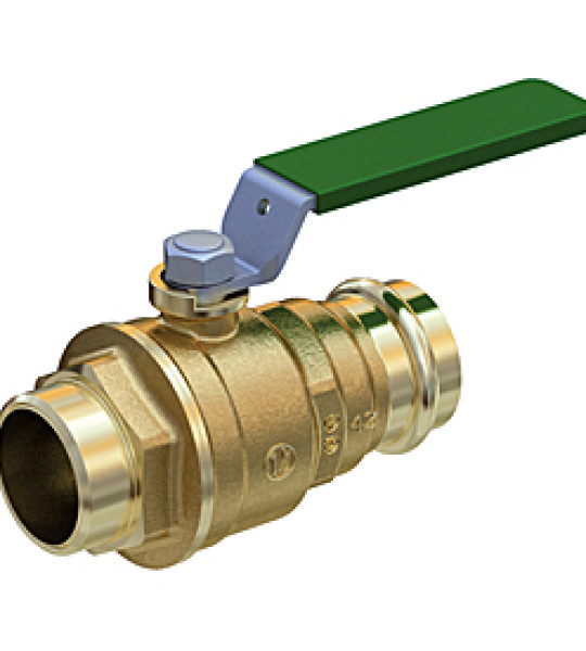 Кран шаровой Giacomini R853VWL нар. резьба + пресс соединение