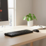 Беспроводной комплект клавиатура и мышь Jedel WS630 Black