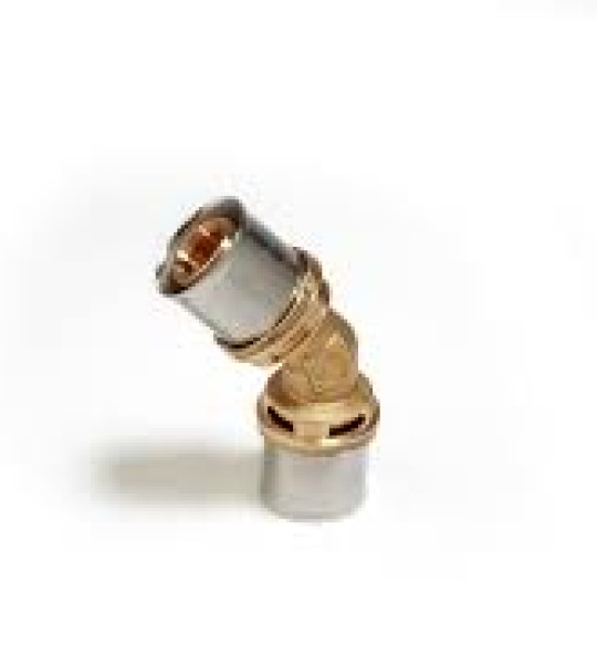 Угольник 45° пресс-фитинг Giacomini RM144