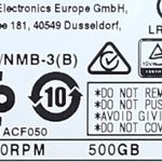 Toshiba Laptop 500GB Pull Out